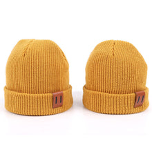 Load image into Gallery viewer, Baby knitted hat Adult and Infant Unisex Winter Hat +
