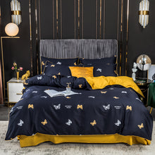 Load image into Gallery viewer, Long-staple Cotton Four-piece 1.8m Double Bed +
