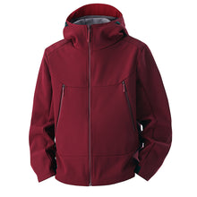 Load image into Gallery viewer, Soft Shell Men's Windproof Waterproof Outdoor Hoodie Shell Jacket +
