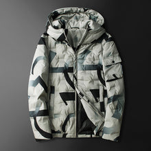 Load image into Gallery viewer, Hooded Down Jacket Men&#39;s Coat +
