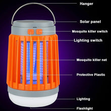 Load image into Gallery viewer, Solar USB Mosquito Killer Light Electronic Fly Bug Insect Zapper Trap Pest Lamp Waterproof  Original +
