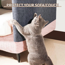 Load image into Gallery viewer, Self-Adhesive Carpet Cats Scratch Board Wall Anti Cat Scratch Sofa Diy Cats Scratch Board Sofa Protection Paws Sharpen Trimmable Pet Products +
