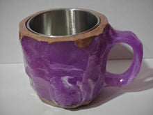 Load image into Gallery viewer, 400ml Resin Mineral Crystal Coffee Mugs With Handles Elegant Fake Mineral Crystal Cup For Workplace Home Decor Christmas Gift Kitchen Gadgets +
