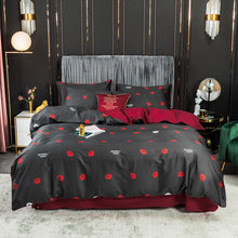 Load image into Gallery viewer, Long-staple Cotton Four-piece 1.8m Double Bed +
