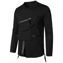 Load image into Gallery viewer, Dark Autumn Personalized Work Clothes Round Neck Bottoming Shirt Long Sleeve T-shirt Men +
