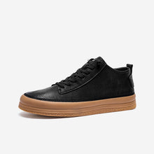 Load image into Gallery viewer, Men&#39;s Casual Shoes Leather Soft Soled Black Leather Shoes For Men +

