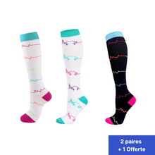 Load image into Gallery viewer, Compression Socks for The Medical Profession +
