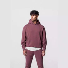 Load image into Gallery viewer, Loose American Exercise Sportswear Workout Outfit Men's Trendy Casual Hooded Sweater +
