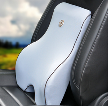 Load image into Gallery viewer, Car Cotton Lumbar Pillow Suit Back Pad Waist Slow Rebound Car Interior Seat +
