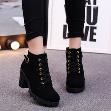 Load image into Gallery viewer, Cross Strappy Booties Women Martin Boots +
