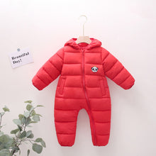 Load image into Gallery viewer, Baby One-piece Cotton-padded Clothes Winter Romper (+)
