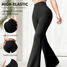 Load image into Gallery viewer, Summer Thin Yoga Pants Women's High-Waist  Wide-Leggings +
