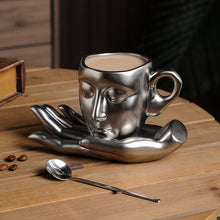 Load image into Gallery viewer, High Temperature Ceramic Creative Abstract Art Hand Fragrance Coffee Cup +
