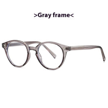 Load image into Gallery viewer, Fashion Plain Glasses Retro Rivet Frame Glasses Anti Blue Light +
