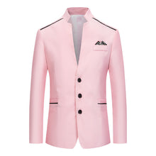 Load image into Gallery viewer, Ouma Men&#39;s Stand Collar Small Suit Business Slim Jacket +
