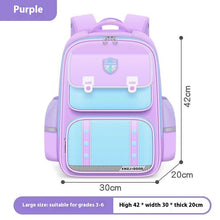 Load image into Gallery viewer, British Style Children&#39;s Schoolbag Primary School Backpack +
