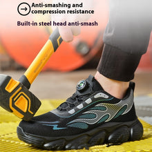 Load image into Gallery viewer, Mesh Breathable Four Seasons Labor Protection Shoes Men Anti-smashing And Anti-penetration +
