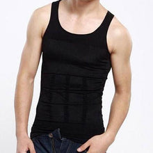 Load image into Gallery viewer, Men's Undershirt Body Tummy Shaper Vest +
