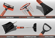 Load image into Gallery viewer, High Quality Snow Remover Multifunctional Car Snow Shovel Windshield Ice Scraper +
