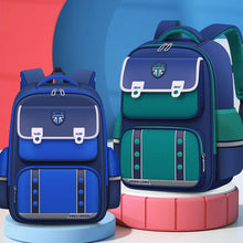Load image into Gallery viewer, British Style Children&#39;s Schoolbag Primary School Backpack +
