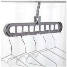 Load image into Gallery viewer, 9-hole Clothes Hanger Organizer Space Saving Hanger +
