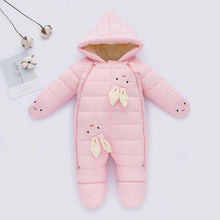 Load image into Gallery viewer, Newborn Baby Down One-piece Cotton Clothes +
