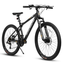 Load image into Gallery viewer, A26251 26-Inch Mountain Bike For Adults And Teenagers, High Carbon Steel Frame, Front And Rear Mechanical Disc Brakes, 21-Speed Gear System, 26x2.125 Tires +

