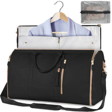 Load image into Gallery viewer, Large Capacity Travel Duffle Bag Women&#39;s Handbag Folding Suit Bag Waterproof Clothes Totes Garment Bag +
