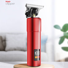 Load image into Gallery viewer, Electrical Hair Cutter Digital USB Charging Hair Clipper Electric Clipper +
