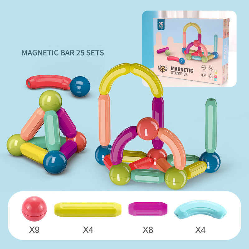 Baby Toys Magnetic Stick Building Blocks Game Magnets Children Set Kids Magnets For Children Magnetic Toy Bricks +