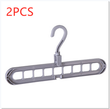 Load image into Gallery viewer, 9-hole Clothes Hanger Organizer Space Saving Hanger +
