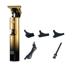Load image into Gallery viewer, Hair Clipper Household Electric Hair Clipper Oil Head Digital Display Washable +

