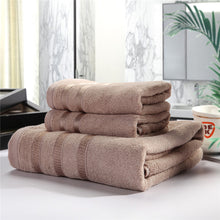 Load image into Gallery viewer, Bamboo Towel Set Antibacterial And Hypoallergenic Bath Towel +
