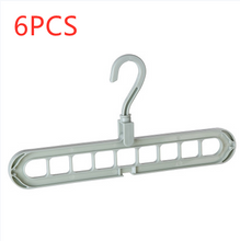 Load image into Gallery viewer, 9-hole Clothes Hanger Organizer Space Saving Hanger +
