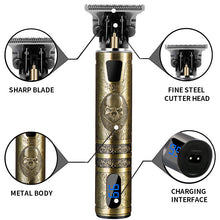Load image into Gallery viewer, Hair Clipper Household Electric Hair Clipper Oil Head Digital Display Washable +
