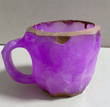 Load image into Gallery viewer, 400ml Resin Mineral Crystal Coffee Mugs With Handles Elegant Fake Mineral Crystal Cup For Workplace Home Decor Christmas Gift Kitchen Gadgets +
