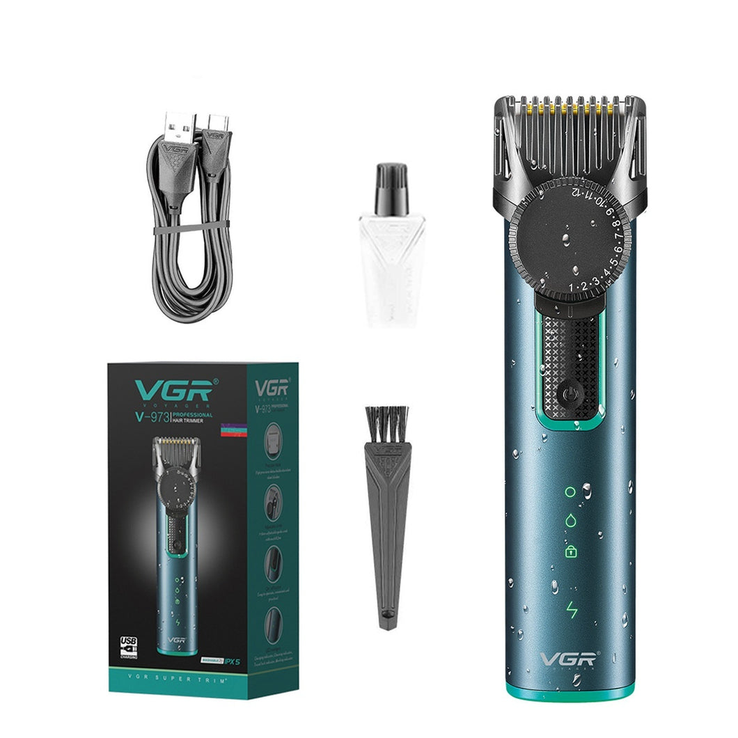 Rechargeable Hair Clipper IPX5 Waterproof Electric Hair Clipper Electric Men Beard Trimmer +