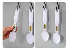 Load image into Gallery viewer, Kitchen Scale Measuring Spoon Scale Compact Food Weighing Scale For Dry And Wet Ingredients +
