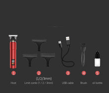Load image into Gallery viewer, Electrical Hair Cutter Digital USB Charging Hair Clipper Electric Clipper +
