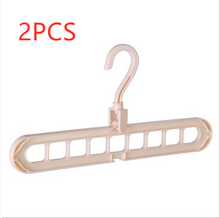 Load image into Gallery viewer, 9-hole Clothes Hanger Organizer Space Saving Hanger +

