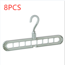 Load image into Gallery viewer, 9-hole Clothes Hanger Organizer Space Saving Hanger +
