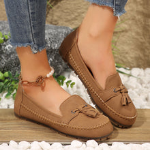 Load image into Gallery viewer, Women's Round Head Loafers Fashion Non-slip Soft Comfortable Flats Shoes +

