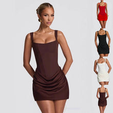 Load image into Gallery viewer, Summer Corset Dress Graceful Sleeveless Short Dresses For Party Wedding Evenning Clothing +

