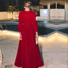 Load image into Gallery viewer, Evening Gown For Banquetselegant And Sophisticated +
