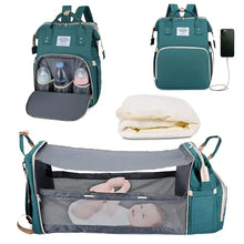Load image into Gallery viewer, Portable Baby Bed Foldable Baby Backpack +
