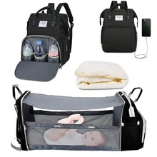 Load image into Gallery viewer, Portable Baby Bed Foldable Baby Backpack +
