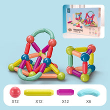 Load image into Gallery viewer, Big Size DIY Magnetic Construction Set Early Learning Constructor Variety Magnetic Rod Building Blocks For Children Toys Gift +
