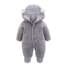 Load image into Gallery viewer, Winter Baby Jumpsuit Newborn Warm Thick Baby Romper +
