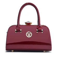 Load image into Gallery viewer, Shiny Leather Diamond-Embellished Women Bag Multi-Functional Evening Clutch Handbag +
