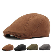 Load image into Gallery viewer, Simple Light Board Suede Hat For Men Forward Cap +
